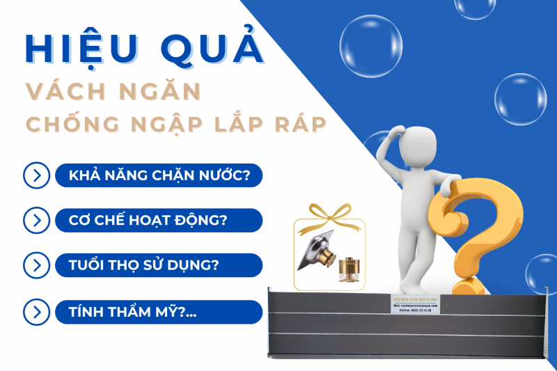 Đánh giá hiệu quả sử dụng của vách ngăn chống ngập lắp ráp